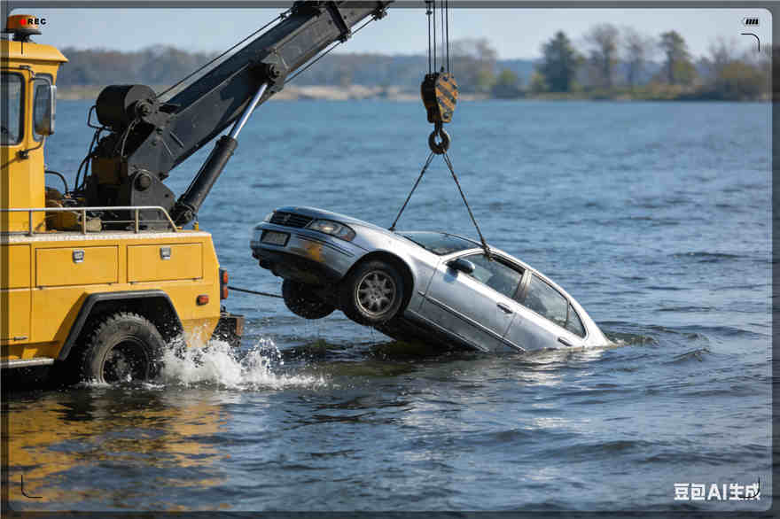 钟山汽车吊车拖车救援